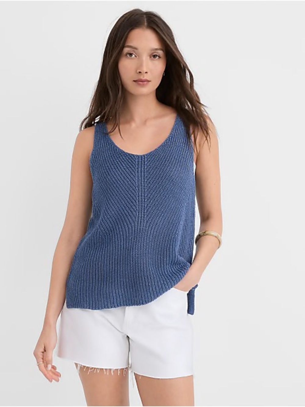 Loft Linen Sweater Tank Top